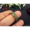 Natural Jadeite Ring size US 6.75 - 17mm,  Translucent Green natural Jadeite Jade Ring,  Certified Untreated