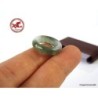 Natural Jade Ring US 5.25 - 15.9mm,  Translucent Icy Green natural Jadeite Jade Ring,  Certified Untreated Undyed