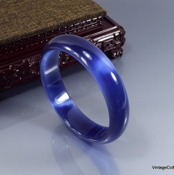 Pulsera azul oscuro con...