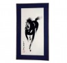 Pintura china de caballo Pintura china 14", tinta, pintura Feng Shui, arte asiático, Firmado por el artista