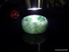 Natural Dark Green Jadeite Jade Ring US 12.25 - 21.6mm,  Certified Jadeite Jade ring. Jade ring for men. Jade thumb ring.