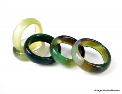 AGATE Ring band of several colors,  Green Agate Ring,  Brown,  Orange,  Blue,  Black sizes about US 6.75 to US 7.75