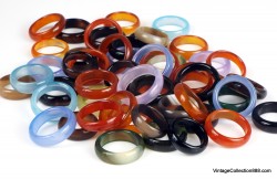 AGATE Ring band of several...