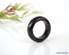 Natural black Jade Ring US 3.5 - 14.6mm,  black natural Jadeite Jade Ring,  Untreated Undyed Jade ring