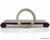 Natural Jade thin Ring US 6.25-16.8mm,  light Green natural Jadeite Jade Ring,  Certified Untreated Undyed Jade ring