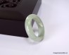 Natural Green Jade Ring US 8.25 - 18.2mm,  Icy light Green Jadeite Jade Ring (Grade A) Certified- CJR57475