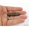 Antique DZI "15 Eyes" agate bead - Tibetan agate Dzi beads, tribal ethnic Dzi beads, prayer tibetan beads, DZI151