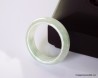 Natural Green Jade Ring US 8.25 - 18.2mm,  Icy light Green Jadeite Jade Ring (Grade A) Certified- CJR57475