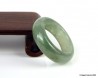 Translucent Light Green Jadeite Natural Jade Ring US 6.5 -17mm,  Certificate of Authenticity.