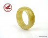 Yellow Jade Ring US 6.75 - 17.1mm,  natural Jadeite Ring,  honey Jade Ring,  yellow Jadeite Jade Ring,  6.75 for women