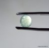 Jade cabochon 3 ct Icy clear cloud texture. Natural Jade Jadeite "Grade A",  Untreated Jade cabochon for ring -JB624