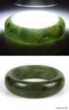 Jade ring,  natural Jadeite Jade Ring US 6.5 - 17mm,  Green Jade Ring,  Untreated & Undyed certified,   size 6.5