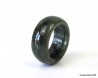 Anillo de jade jadeíta verde oscuro natural de talla 10,25 a 20 mm, anillo de jade jadeíta certificado. hombre