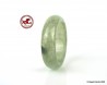 Natural Icy green Jadeite Jade ring US 9.75 - 19.7mm,  Translucent light Green Jadeite,  Untreated certified ring