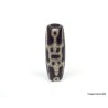 Old,  Rare and cracked DZI bead "Pestle for subduing demons",  tibetan Dzi stone bead,  prayer tibetan bead