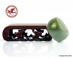 Natural Jade Ring US 11.5 -...