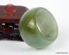 Natural Jade Ring US 11.5 - 21mm,  Natural Green & Yellow Jadeite Jade Ring,  Natural translucent Jade ring Certified,  man