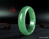 Green Aventurine Bangle 54.5mm - 2.14",  Green stone rigid bracelet,  Green Aventurine rigid bangle for women.