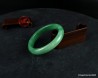 Brazalete de aventurina verde de 54 mm (2,1 in), brazalete rígido de piedra verde, brazalete rígido de aventurina verde