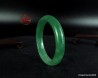 Brazalete de aventurina verde de 54 mm (2,1 in), brazalete rígido de piedra verde, brazalete rígido de aventurina verde