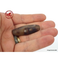 Old Agate DZI bead,  tibetan agate DZI bead amulet,  prayer tibetan amulet bead,  Old tibetan agate bead Dzi