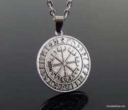 Vegvisir Pendant, Viking...