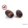 2x Old Tibetan Dzi Agate Beads "Tiger Tooth" Pattern, powerful dzi, Tibetan agate prayer bead, tribal Dzi beads