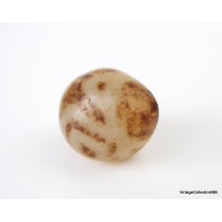 Antique Tibetan agate DZI bead "6 Eyes",  Rare and small Dzi Agate Bead,  Dzi Tibetan Beads,  Dzi for tibetan