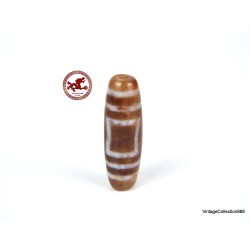 Old Tibetan agate  DZI bead...