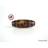 Old DZI of "2 Eyes" with great power and good karma,  Tibetan agate Dzi,  Old Tibetan Prayer Dzi Bead,  Tibet DZI 2 Eyes