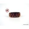 Small and rare agate bead Dzi 3 "Eyed Tiger Tooth",  Tibetan DZI bead amulet,  Tibetan agate bead,  tribal Dzi beads