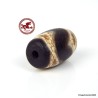 Antique,  Powerful and small agate bead Dzi,  Tibetan DZI "Tiger Tooth" high energy bead,  Tibetan agate bead