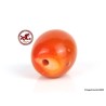 Old Large Red Coral Bead,  Natural Red Coral Barrel Bead,  4.63gr - 23.15ct Drilled Red Coral Bead